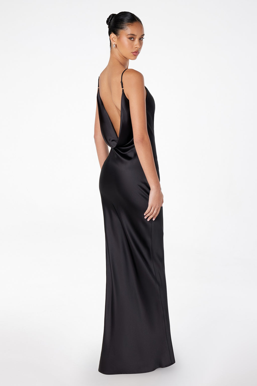 Satin Maxi Dress