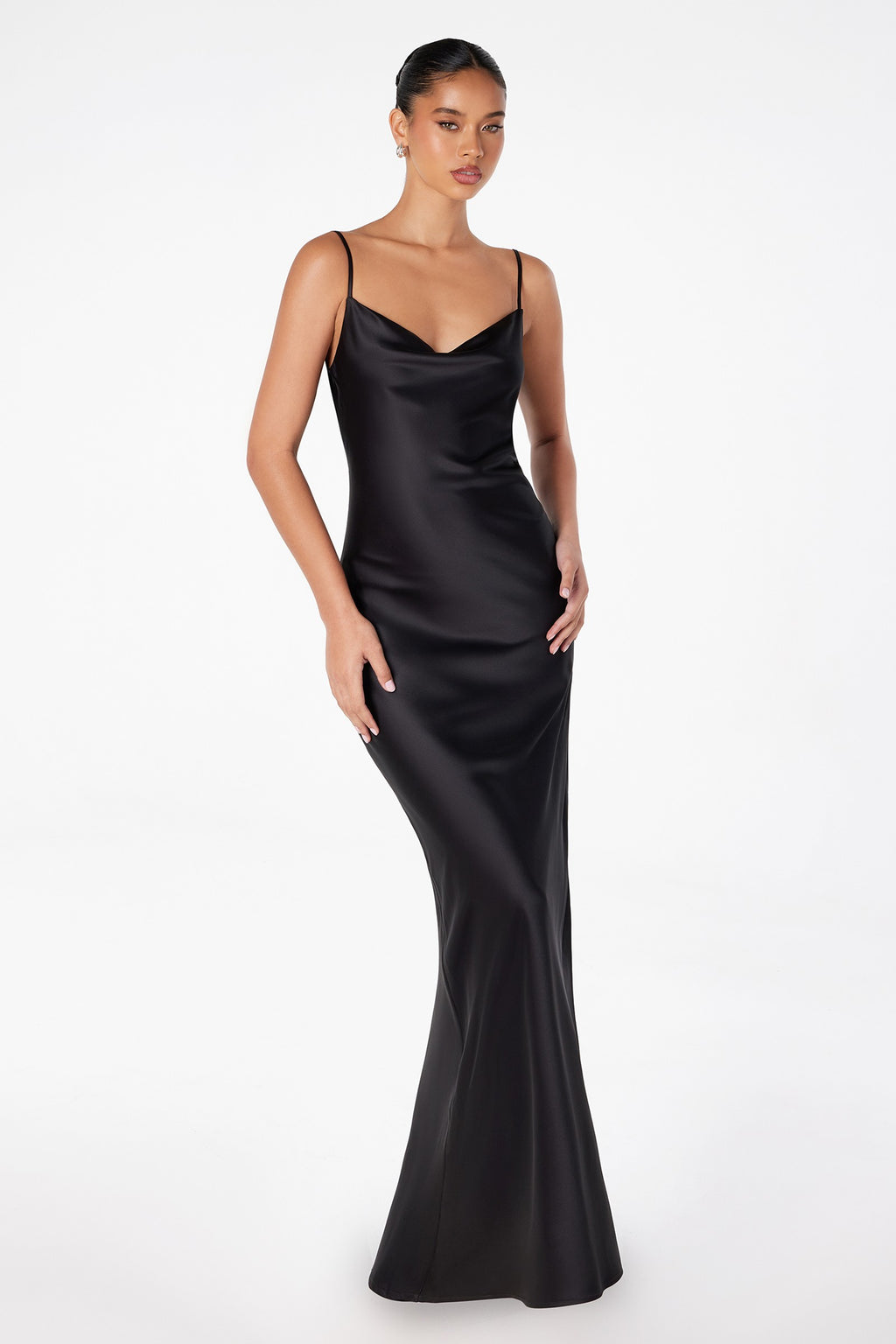 Satin Maxi Dress