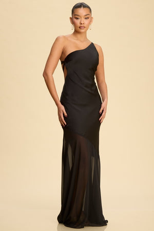 Fable Maxi Dress W/one Shoulder
